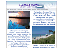 Tablet Screenshot of floatingrooms.com